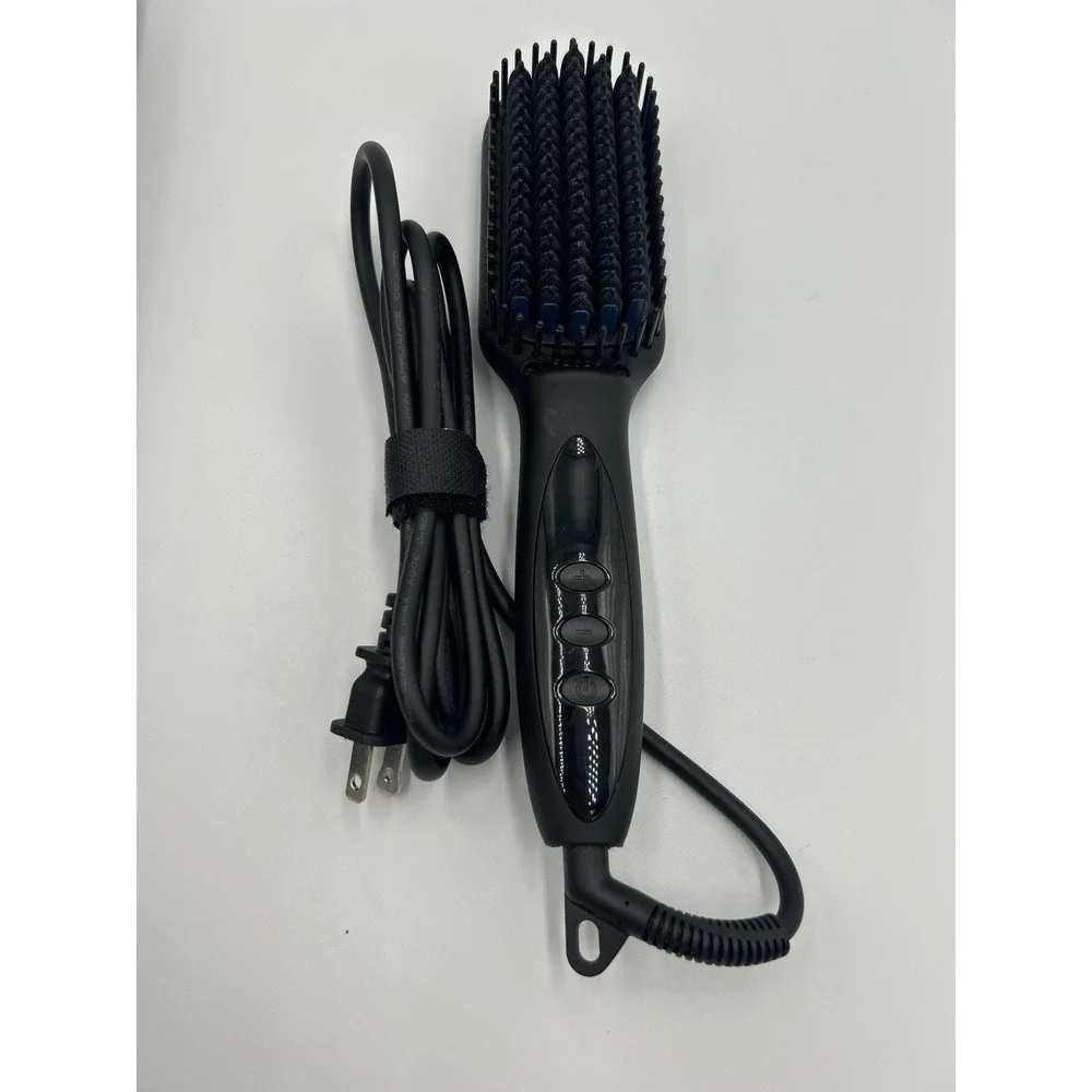Arkam Beard Straightener Brush for Men Ionic Ceramic Hair Grooming Kit Black 60W